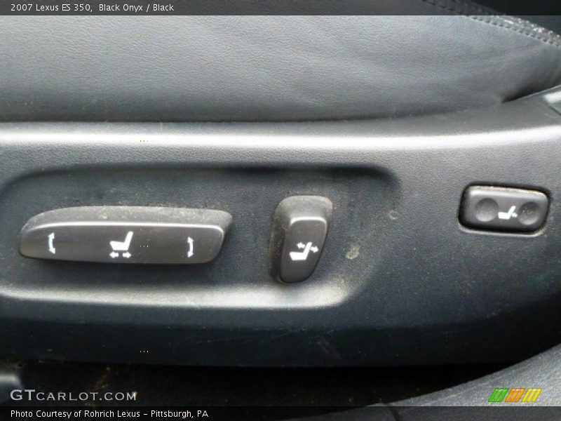 Black Onyx / Black 2007 Lexus ES 350
