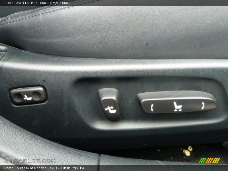 Black Onyx / Black 2007 Lexus ES 350