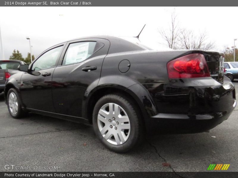 Black Clear Coat / Black 2014 Dodge Avenger SE