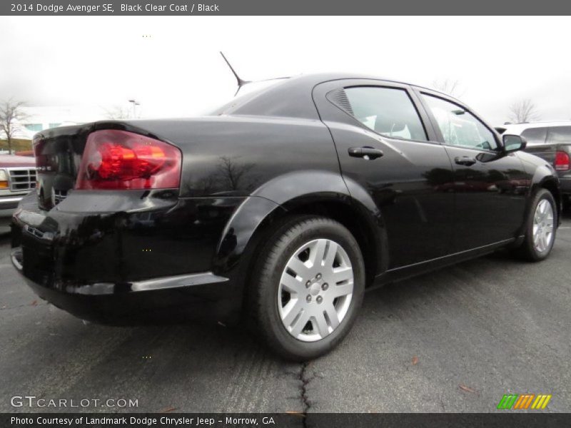 Black Clear Coat / Black 2014 Dodge Avenger SE