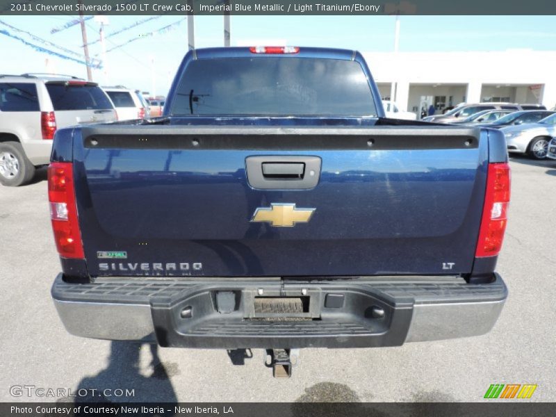 Imperial Blue Metallic / Light Titanium/Ebony 2011 Chevrolet Silverado 1500 LT Crew Cab