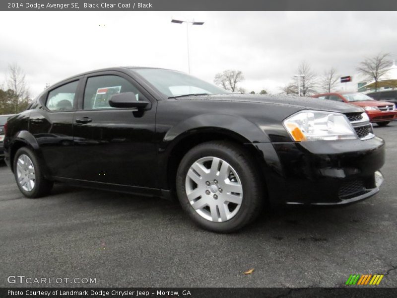 Black Clear Coat / Black 2014 Dodge Avenger SE
