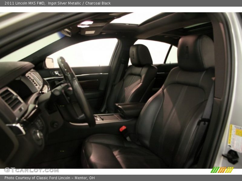 Ingot Silver Metallic / Charcoal Black 2011 Lincoln MKS FWD