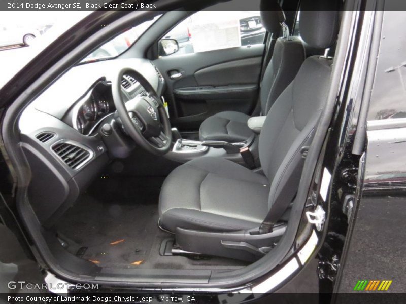 Black Clear Coat / Black 2014 Dodge Avenger SE