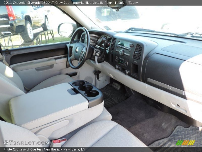 Imperial Blue Metallic / Light Titanium/Ebony 2011 Chevrolet Silverado 1500 LT Crew Cab