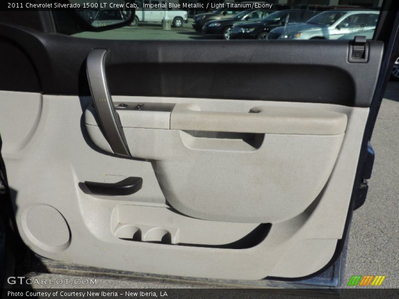 Imperial Blue Metallic / Light Titanium/Ebony 2011 Chevrolet Silverado 1500 LT Crew Cab