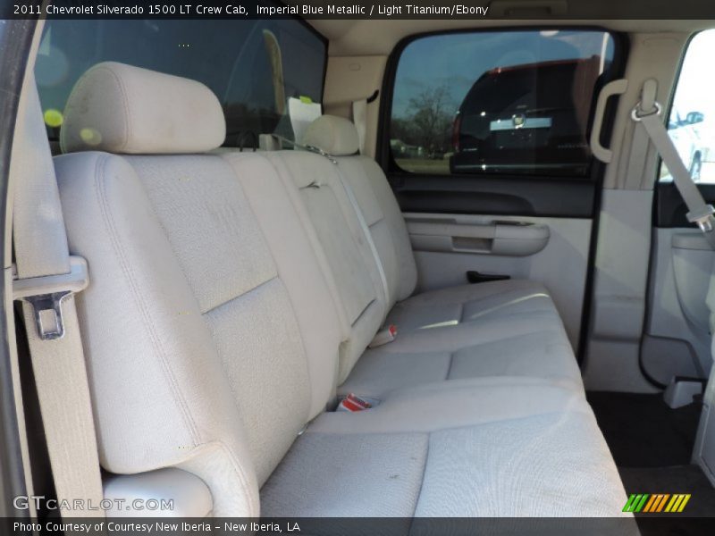 Imperial Blue Metallic / Light Titanium/Ebony 2011 Chevrolet Silverado 1500 LT Crew Cab