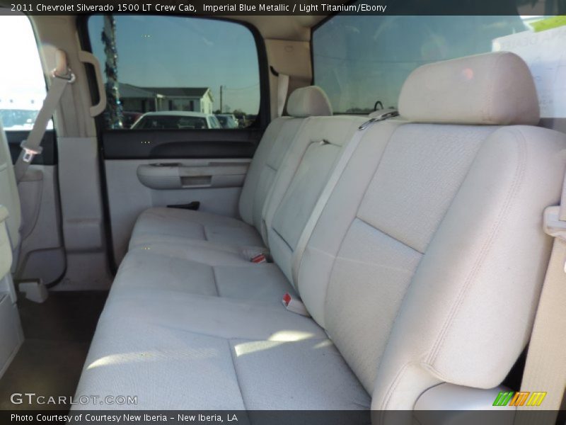 Imperial Blue Metallic / Light Titanium/Ebony 2011 Chevrolet Silverado 1500 LT Crew Cab