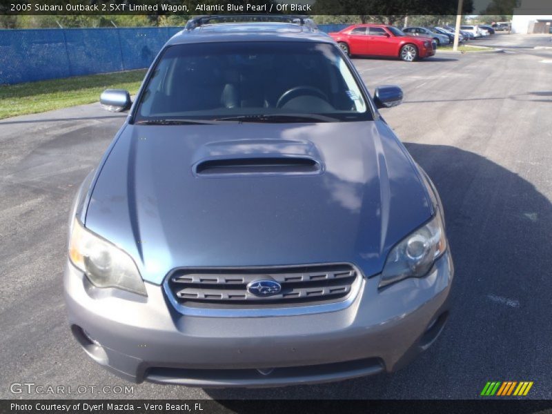 Atlantic Blue Pearl / Off Black 2005 Subaru Outback 2.5XT Limited Wagon