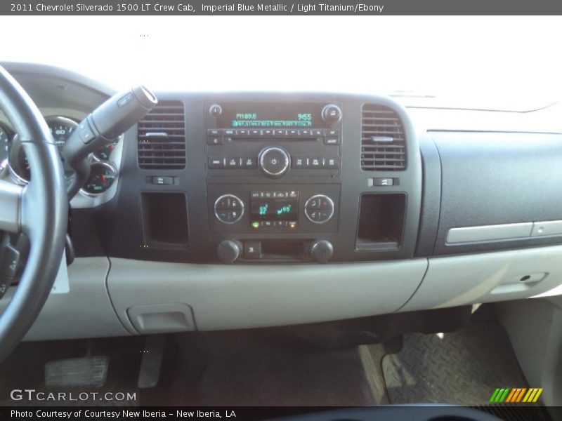 Imperial Blue Metallic / Light Titanium/Ebony 2011 Chevrolet Silverado 1500 LT Crew Cab
