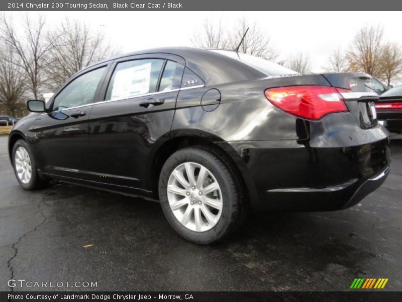 Black Clear Coat / Black 2014 Chrysler 200 Touring Sedan