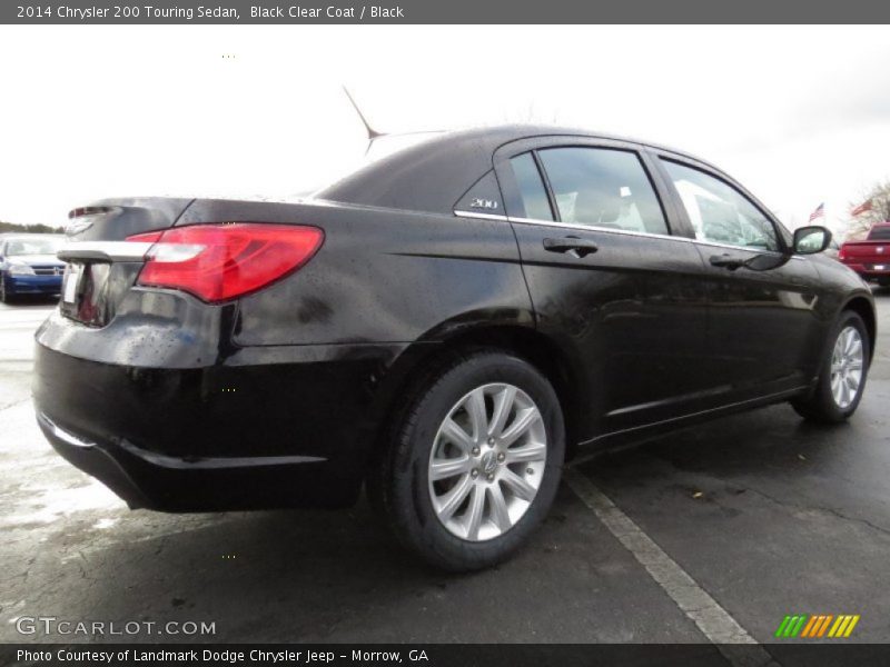 Black Clear Coat / Black 2014 Chrysler 200 Touring Sedan