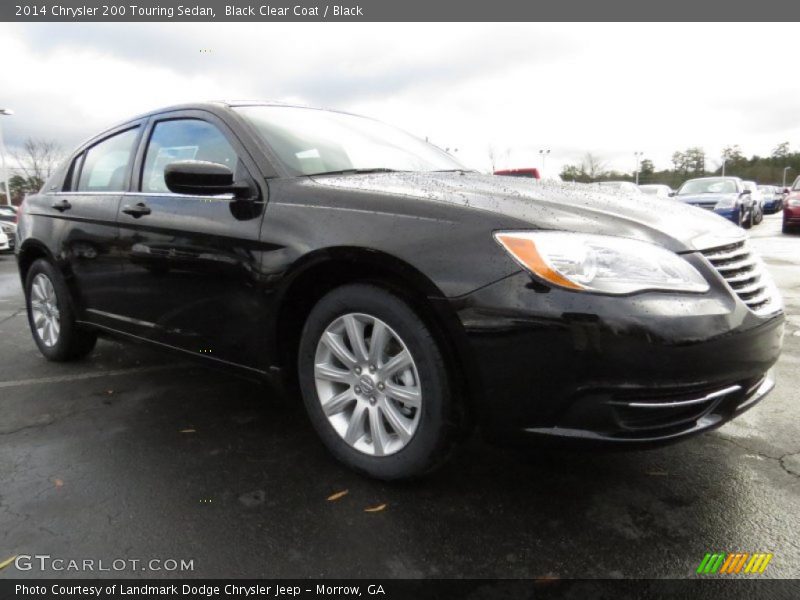 Black Clear Coat / Black 2014 Chrysler 200 Touring Sedan