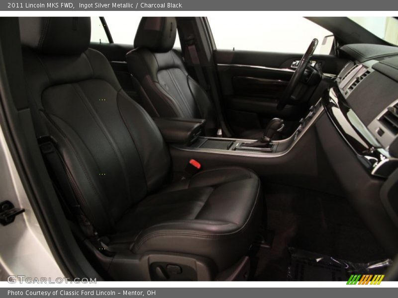 Ingot Silver Metallic / Charcoal Black 2011 Lincoln MKS FWD