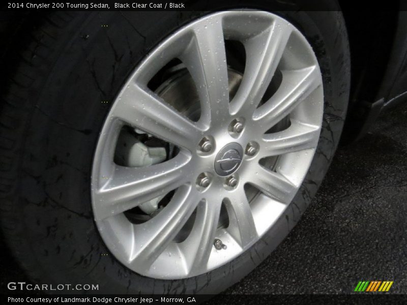 Black Clear Coat / Black 2014 Chrysler 200 Touring Sedan