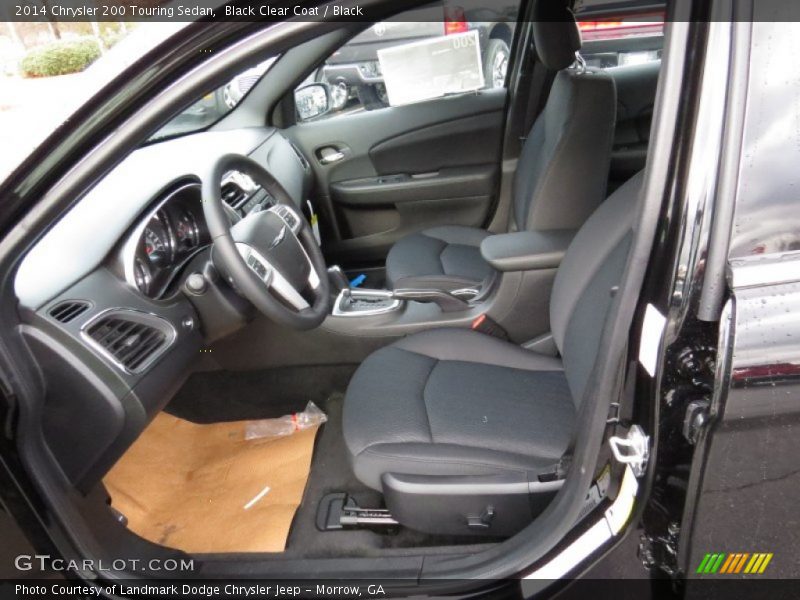 Black Clear Coat / Black 2014 Chrysler 200 Touring Sedan