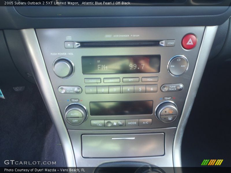 Atlantic Blue Pearl / Off Black 2005 Subaru Outback 2.5XT Limited Wagon