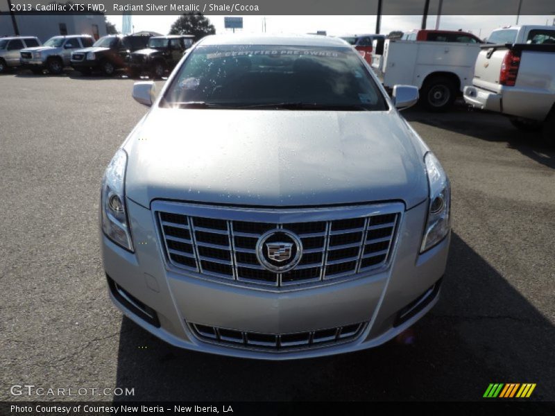 Radiant Silver Metallic / Shale/Cocoa 2013 Cadillac XTS FWD