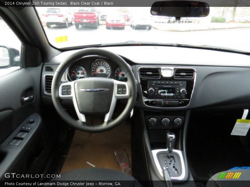 Black Clear Coat / Black 2014 Chrysler 200 Touring Sedan