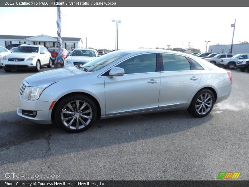 Radiant Silver Metallic / Shale/Cocoa 2013 Cadillac XTS FWD