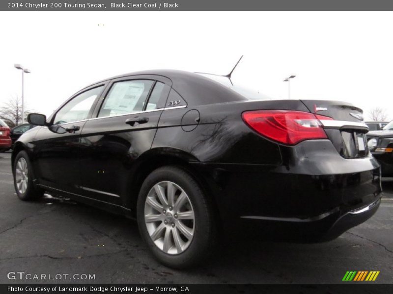 Black Clear Coat / Black 2014 Chrysler 200 Touring Sedan