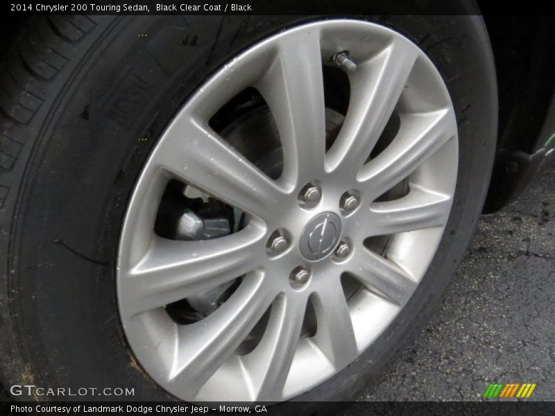 Black Clear Coat / Black 2014 Chrysler 200 Touring Sedan