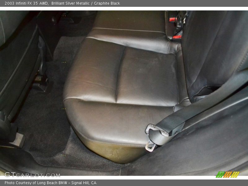 Brilliant Silver Metallic / Graphite Black 2003 Infiniti FX 35 AWD