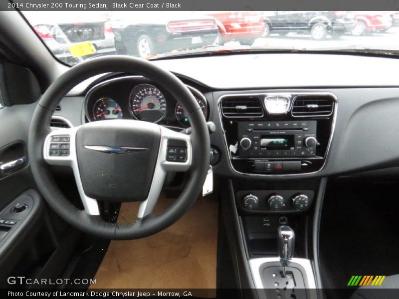 Black Clear Coat / Black 2014 Chrysler 200 Touring Sedan