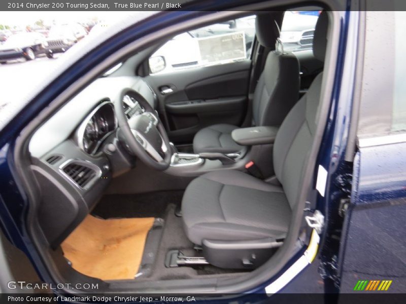 True Blue Pearl / Black 2014 Chrysler 200 Touring Sedan
