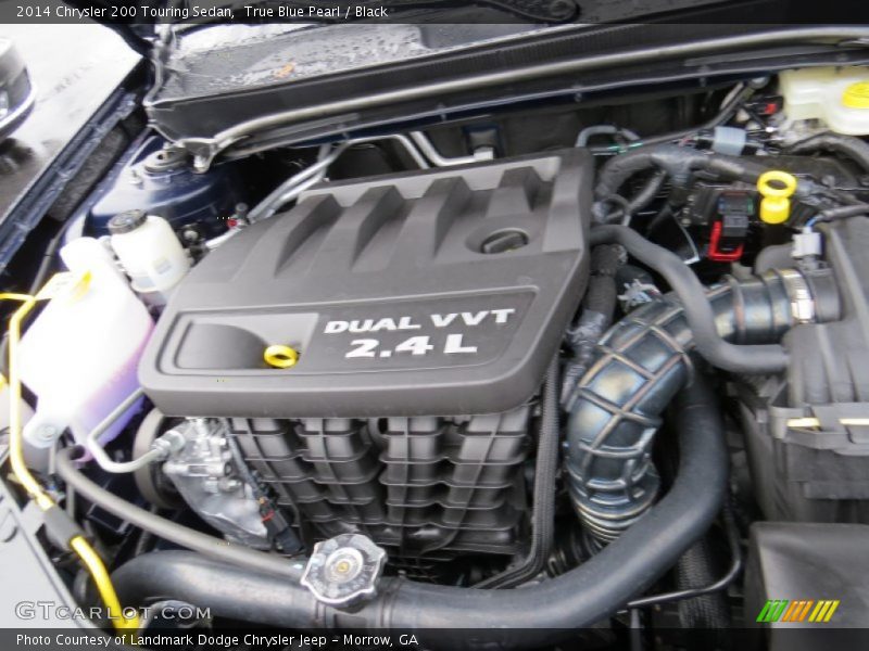 True Blue Pearl / Black 2014 Chrysler 200 Touring Sedan
