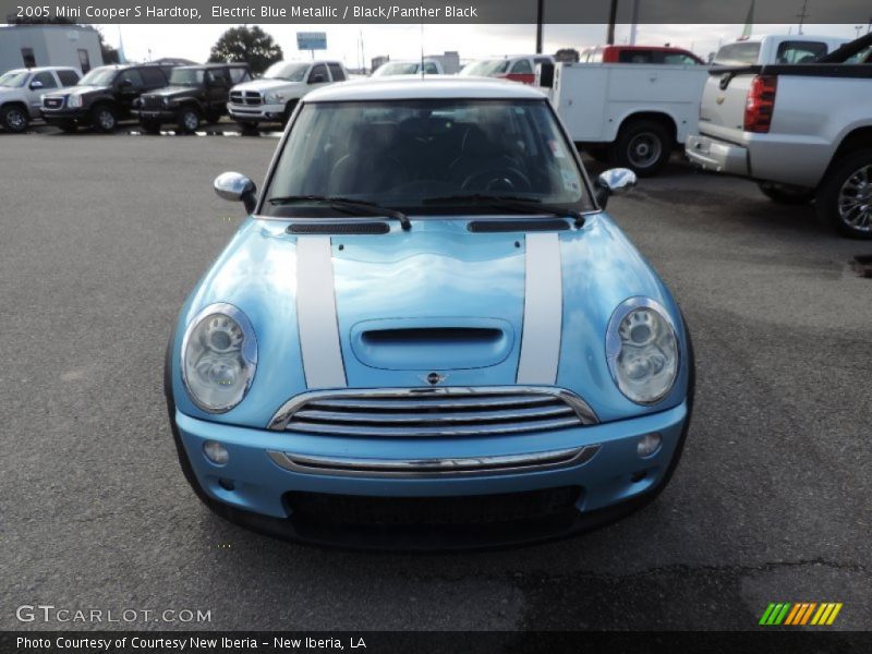 Electric Blue Metallic / Black/Panther Black 2005 Mini Cooper S Hardtop