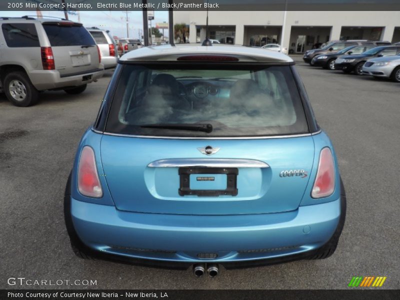 Electric Blue Metallic / Black/Panther Black 2005 Mini Cooper S Hardtop