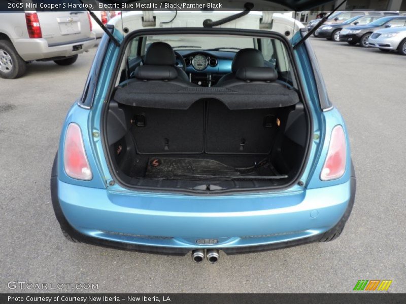 Electric Blue Metallic / Black/Panther Black 2005 Mini Cooper S Hardtop