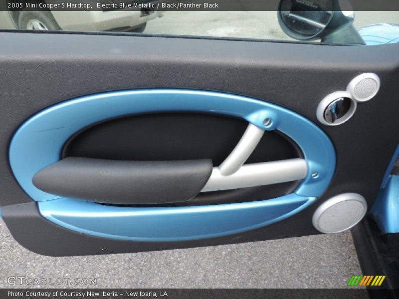 Electric Blue Metallic / Black/Panther Black 2005 Mini Cooper S Hardtop