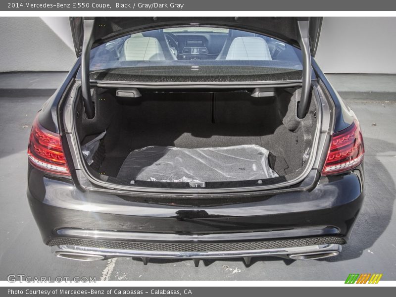  2014 E 550 Coupe Trunk