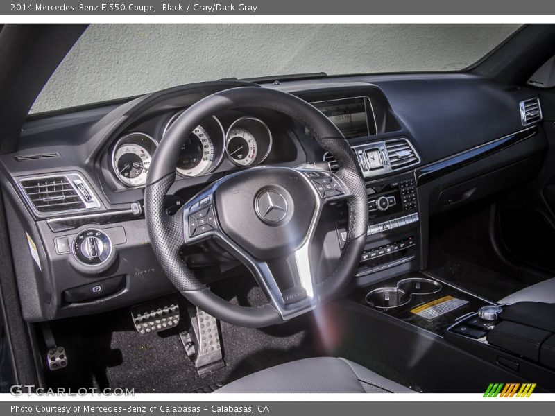 Dashboard of 2014 E 550 Coupe