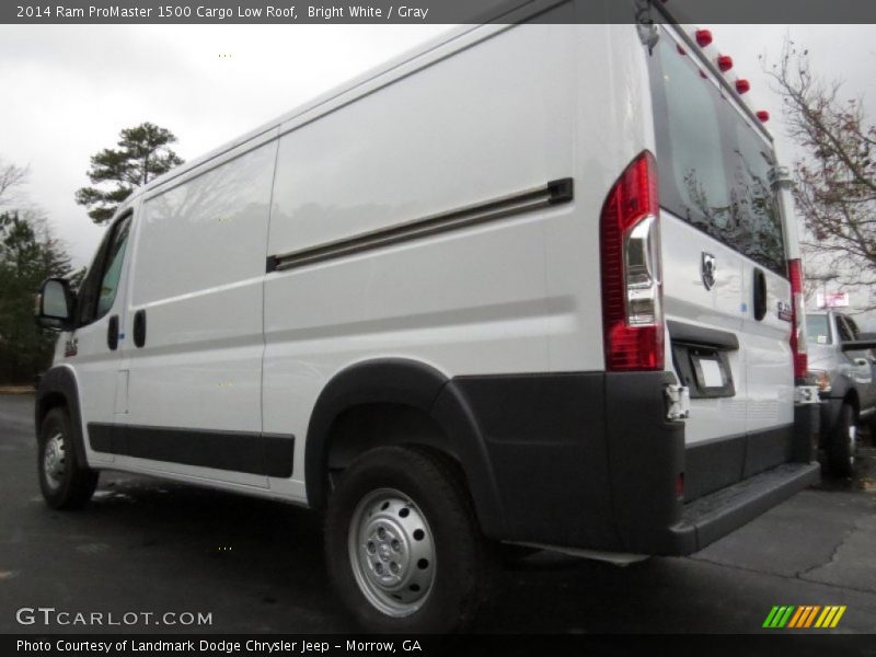 Bright White / Gray 2014 Ram ProMaster 1500 Cargo Low Roof