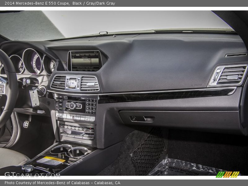 Dashboard of 2014 E 550 Coupe