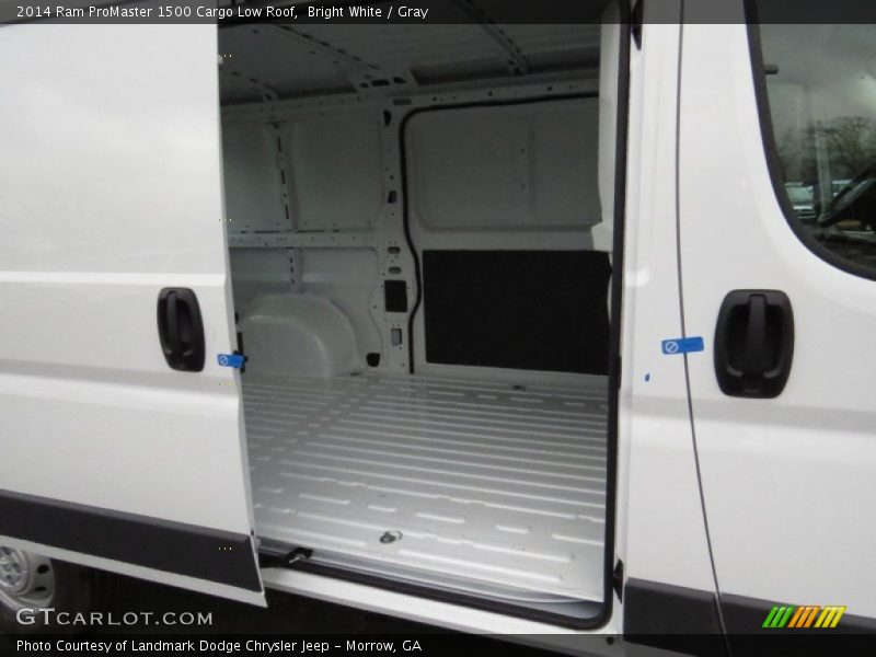 Bright White / Gray 2014 Ram ProMaster 1500 Cargo Low Roof