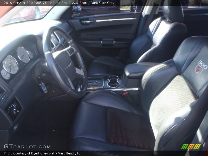 Inferno Red Crystal Pearl / Dark Slate Gray 2010 Chrysler 300 300S V6