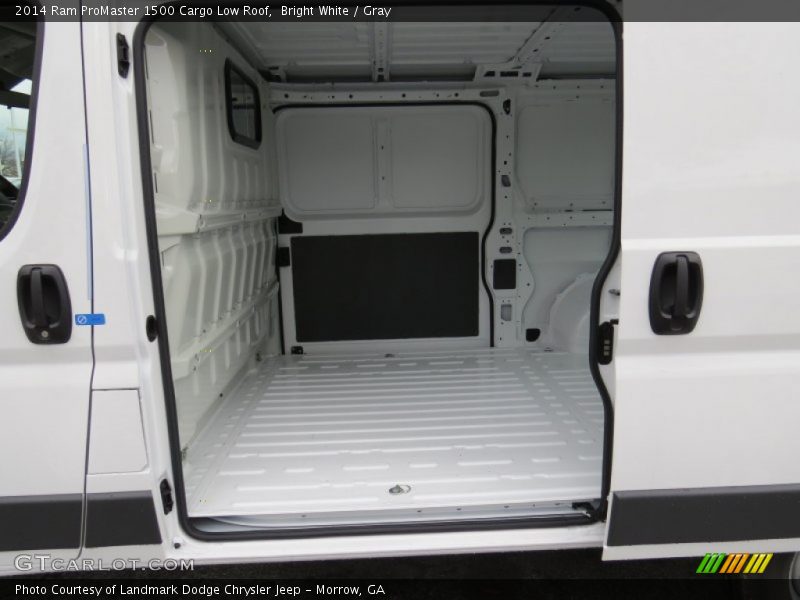 Bright White / Gray 2014 Ram ProMaster 1500 Cargo Low Roof