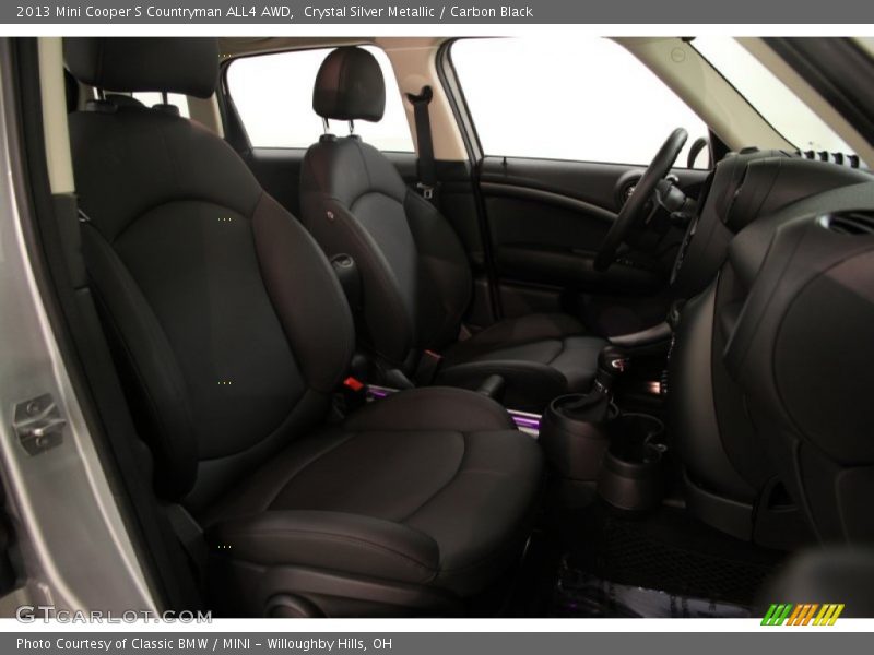 Crystal Silver Metallic / Carbon Black 2013 Mini Cooper S Countryman ALL4 AWD