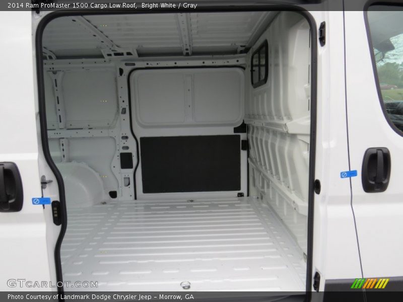 Bright White / Gray 2014 Ram ProMaster 1500 Cargo Low Roof