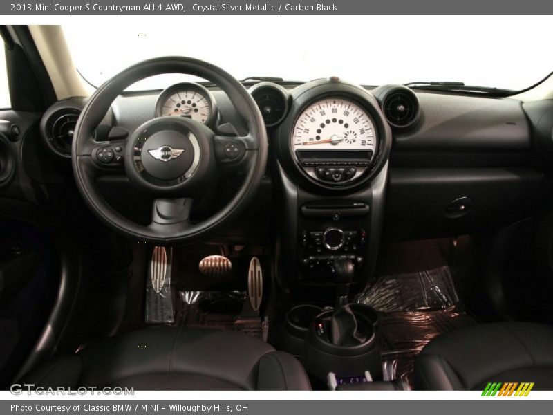 Crystal Silver Metallic / Carbon Black 2013 Mini Cooper S Countryman ALL4 AWD
