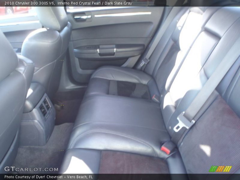 Inferno Red Crystal Pearl / Dark Slate Gray 2010 Chrysler 300 300S V6