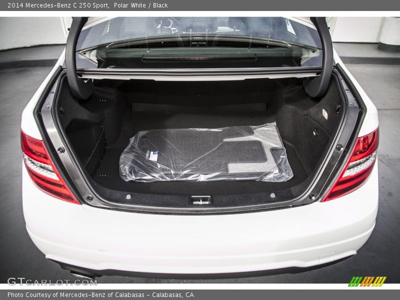 Polar White / Black 2014 Mercedes-Benz C 250 Sport