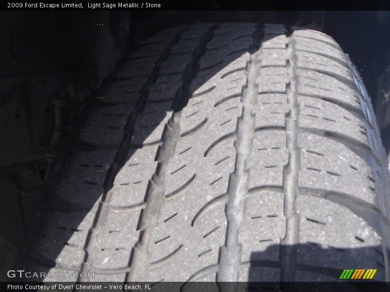 Light Sage Metallic / Stone 2009 Ford Escape Limited