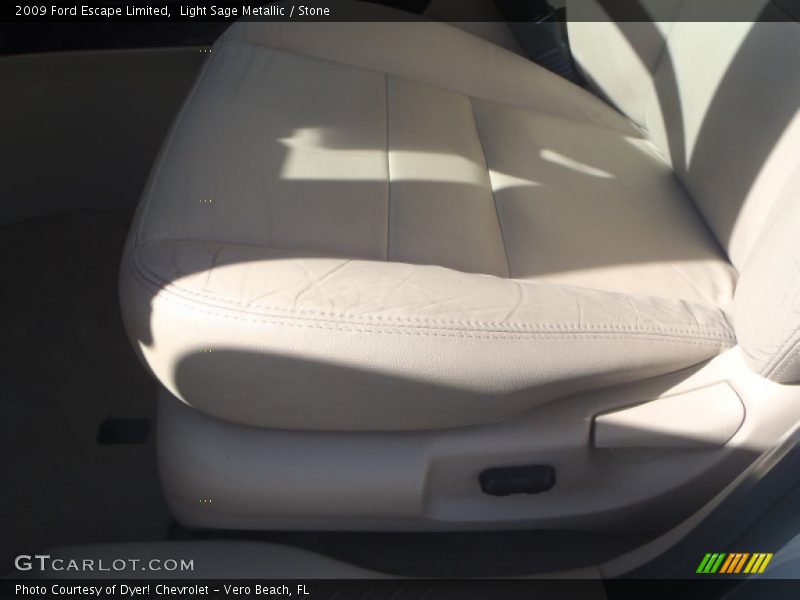 Light Sage Metallic / Stone 2009 Ford Escape Limited