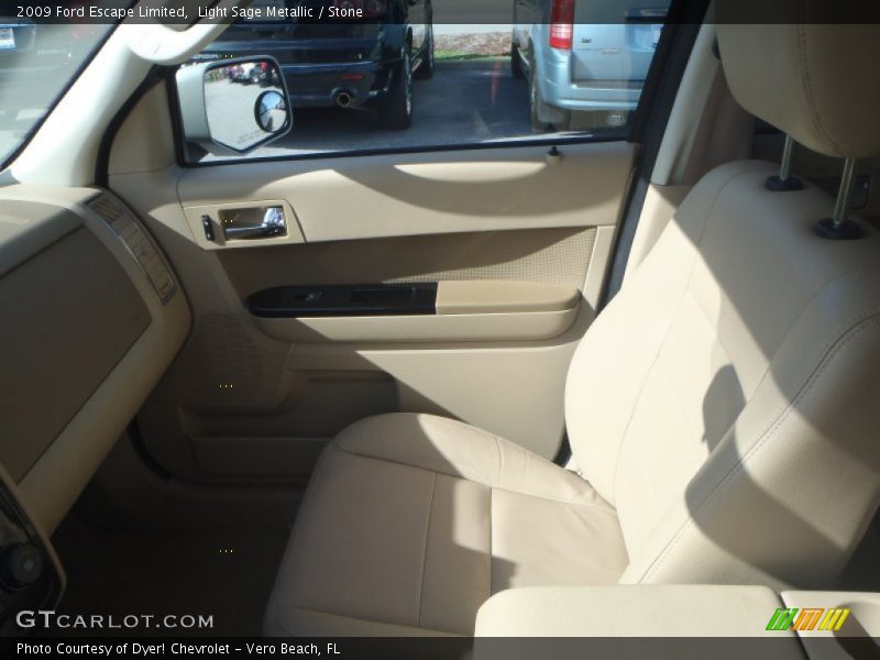 Light Sage Metallic / Stone 2009 Ford Escape Limited