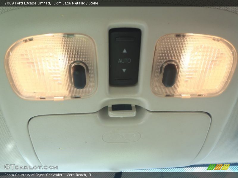 Light Sage Metallic / Stone 2009 Ford Escape Limited